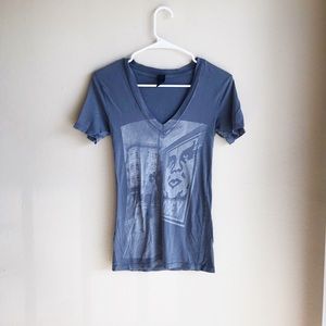Obey - Deep V Tee Shirt